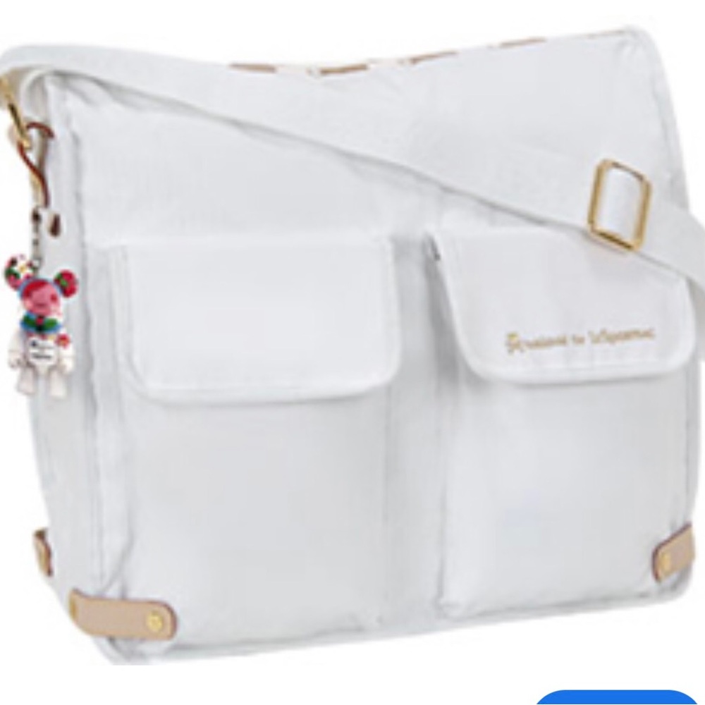 tokidoki LeSportsac White Nylon Exterior Crossbody Bag